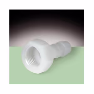 Union hvit 1/2" - 1/2"
